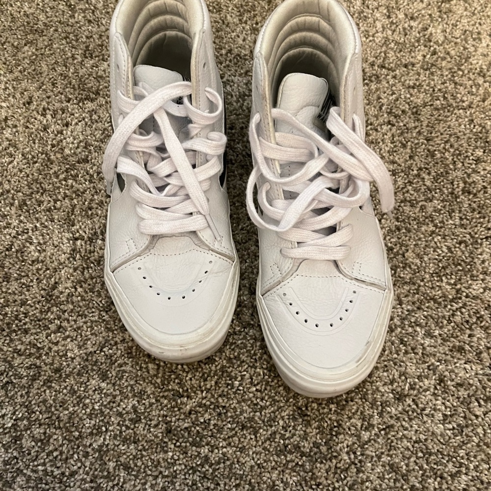 Vans White High-Top Sneakers Classic Design